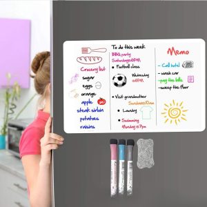 Student Household Magnetic A5 Refridgerator Magnets Tiny Magnetic Soft Whiteboard Sticker