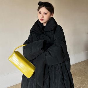 Women's Large Size Winter Clothing Mid-length Korean Style