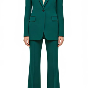 Power Of Earth Relaxed Twill-Knit 2-Piece Suit