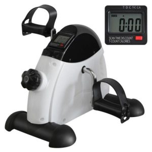 Mini Exercise Bike For Home Rehabilitation Training, With A Maximum Load Of 120 Kg And An Electronic Display And Instep Straps