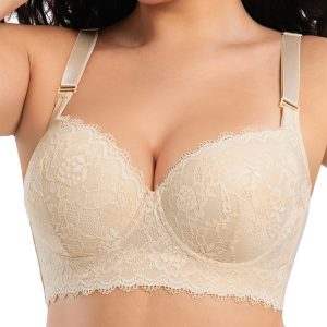 Women's Plus Size Lace Traceless Sexy Underwear Push Up Breast Holding Anti-sagging
