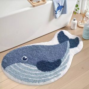 Creative Cartoon Animal Cashmere Doormat Home Entrance Mat