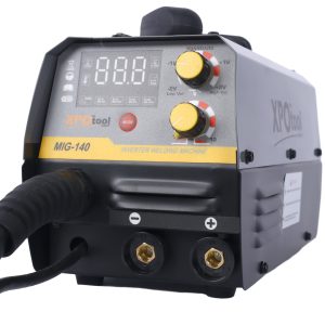 140A MIG Welder,110V 220V Dual Voltage Multiprocess Welder,Gas Gasless MIG Welding Machine,4 In 1 Flux MIG Solid Wire Lift TIG Stick  Welder