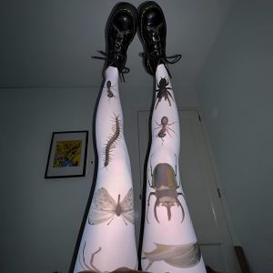 Printed Sheer Pantyhose For Women