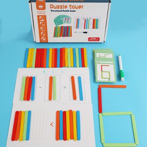 Children's Educational Building Blocks Math Toy Arithmetic Rods