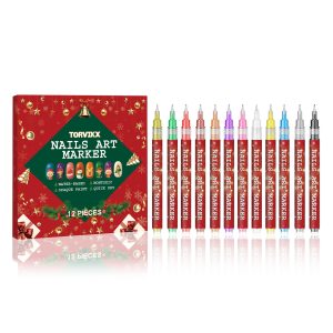 Christmas Manicure Graffiti Pen