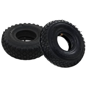 2 tires 2 tubes 3.00 - 4 260 x 85 for hand trucks rubber