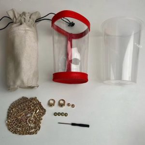 DIY Transparent PVC Material Kit Handmade Bag