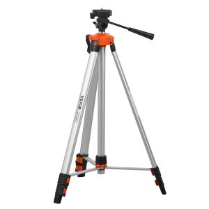 Laser Level Tripod, ¼ X 20 Thread Mount, 27.36-68.11 Inch Height Adjustment With Integrated Level Bubble Lightweight Laser Scanner Stand, Retractable Legs Aluminum Tripod For Stable Measurement