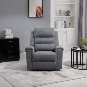 Modern Recliner Chair Single Sofa Home Theater Seating with Overstuffed Armrest and Back