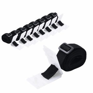 Universal Fastening Straps for Pool Reels, 8 pcs., 1.8 m