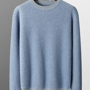 Round-neck Business Casual Fashion Autumn And Winter Long-sleeve Pullover Sweater