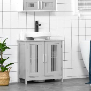 Under Sink Pedestal Storage Bathroom Cabinet