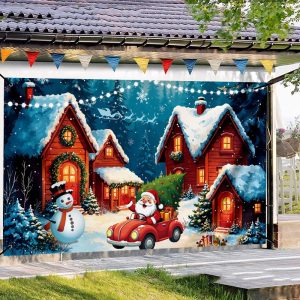 Santa Claus Holiday Scheduling Supplies Polyester