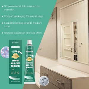 Strong Nail-Free Adhesive