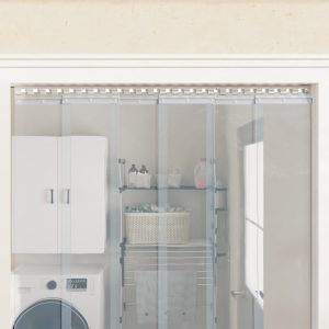 terminal blocks, 6 pieces, silver, 20 cm, stainless steel