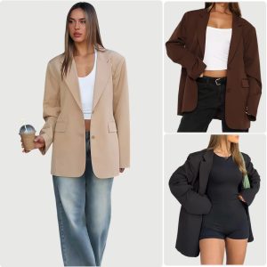 Women's Solid Color Loose Casual Single-breasted Coat