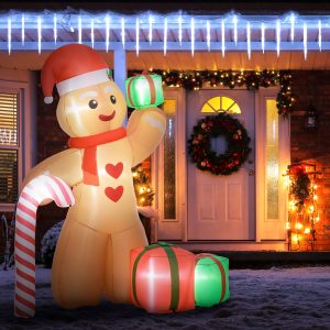 Giant Inflatable Gingerbread Man