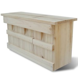 Sparrow nesting box 44 x 15.5 x 21.5 cm