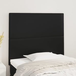 Headboards 2 pcs. 80x5x78/88 cm Faux Leather