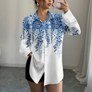 European And American Leisure Printed Shirt