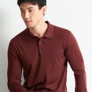 Machine Washable Fine Pure Wool Knit Sweater