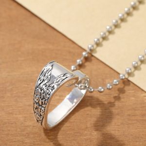 Flower Love Pendant Necklace For Women