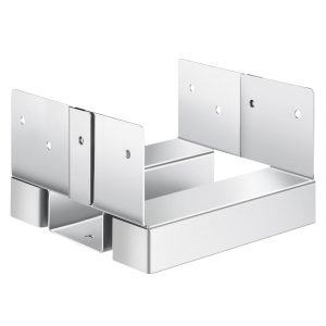 10 Pcs 6x6 Post Base Bracket Post Anchor For Concrete Inner Size 5.49x5.57 In