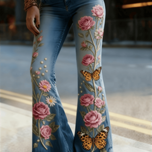Fashionable Casual Women's Jeans