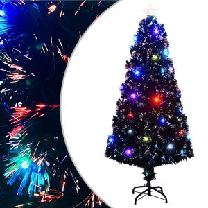 Christmas tree with lights and stand 150 cm