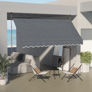 11.5' x 4' Manual Retractable Awning