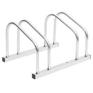Bicycle Stand for 2 Bicycles, Galvanized   Bicycle Stand