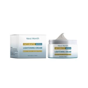 West&Month Body Care Cream, Daily Gentle Treatment Massage Moisturizing Skin Brightening Moisturizing Care Cream
