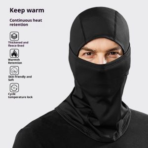 Riding Cold-proof Windproof Outdoor Fleece-lined Thermal Face Care Ski Mask