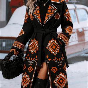 Fashionable Casual Long Coat