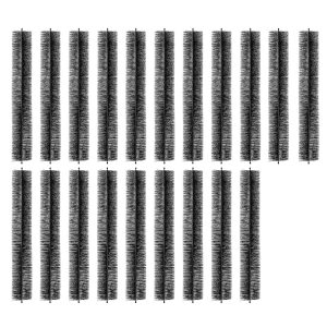 Gutter Brush, 60 Feet Total Length 5.25 Inch Diameter Gutter Cleaning Tools, Ground-Level Gutter Brush Leaf Guard For 5 Inch Gutters, Easily Clear Roof Leaves And Debris, 20 Pack