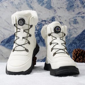 Warm Snow Boots Fleece-lined Thickened Men