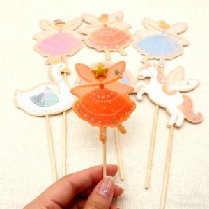 Cartoon Decoration Flag 6pcs-4868