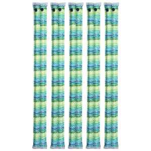 28 Gauge Reflective Double Chamber Water Bags Tubes For Pool Cover 5Packs 8ft