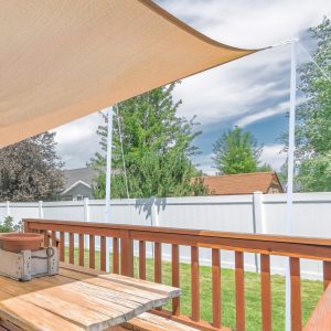Adjustable Sun Sail Shade Canopy Pole/Pipe Installation Kit