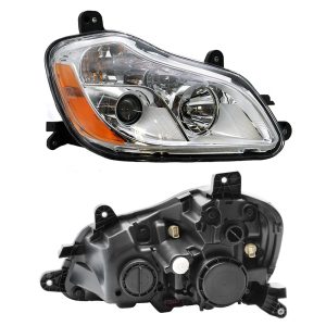 Headlight Assembly Fit For Kenworth T680 2013-2021, Headlights Headlamps Left Driver Side White