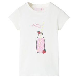children's T-shirt Ecru 104 children's T-shirt Ecru 116 children's T-shirt Ecru