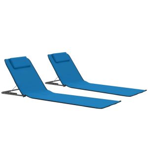 Foldable Beach Mat 2 pcs and   Foldable