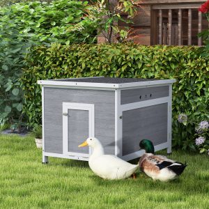 Duck Coop with Openable Roof