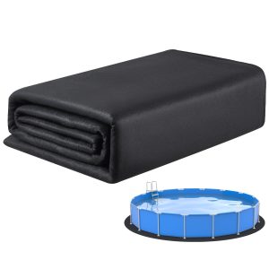 24ft Round Pool Liner Pad For Above Ground Pools Prevents Punctures Pool Mat