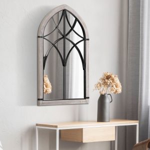 36.5" x 23.5" Large Farmhouse Wall Mirror