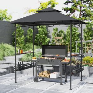 8' x 5' BBQ Grill Gazebo