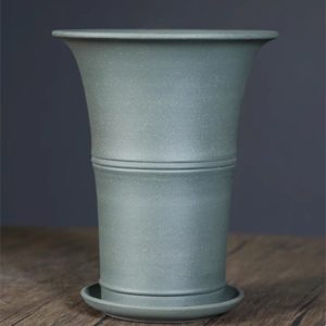 Large-diameter Purple Clay Orchid Pot, Classic Ceramic Flower Pot, Special Pot For Clivia And Succulents