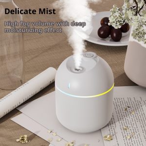 Usb Large Spray Mute Color Light Water Drop Humidifier