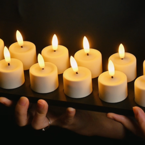 S12 Rechargeable LED Tealight Candles